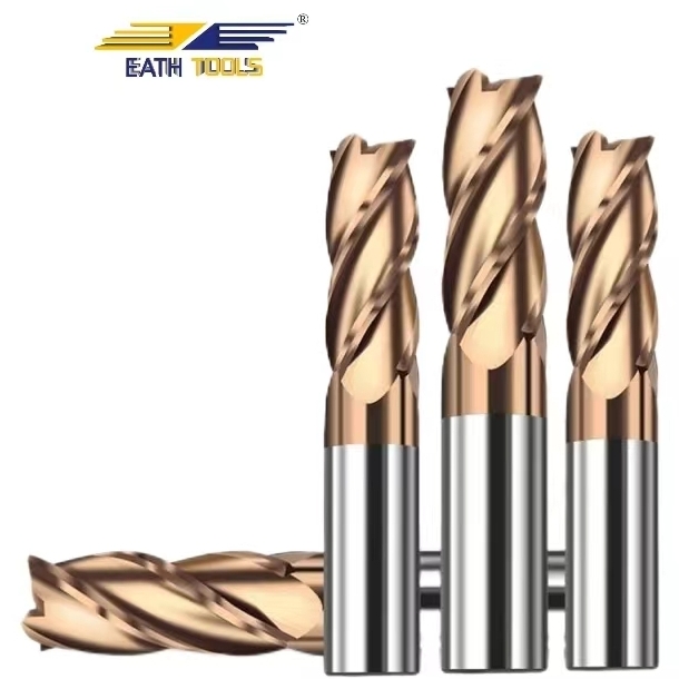 4*4D* 4F Solid Carbide End Mill