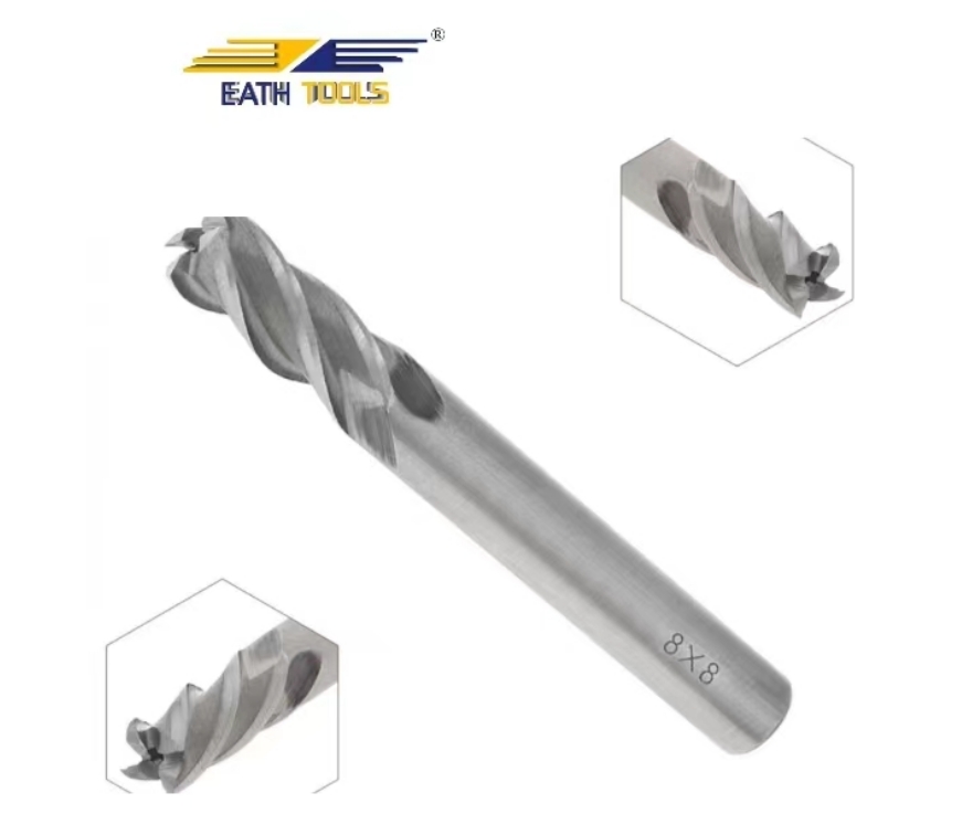 8*8D*4F Solid Carbide End Mill