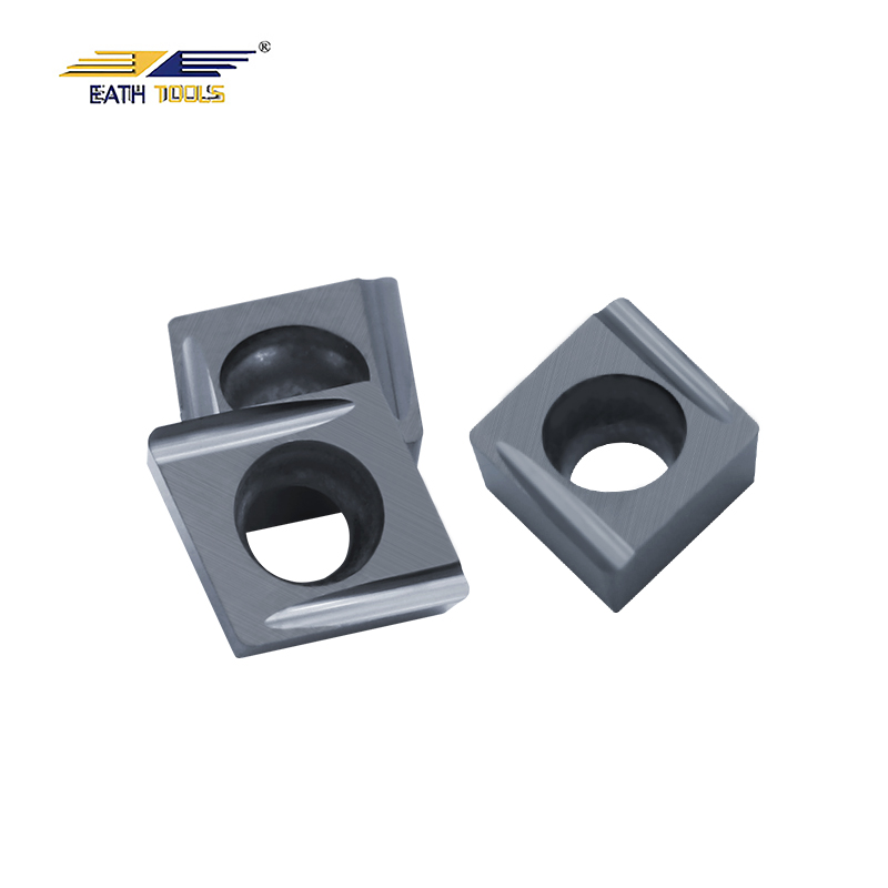 CCGT060204 Diamond indexable turning inserts Swiss lathe blades Titanium alloy turning inserts