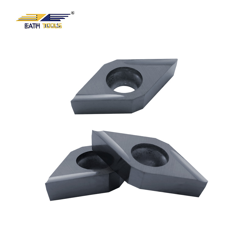 DCGT070201R Indexable tungsten carbide inserts Titanium carbide inserts CNC blades