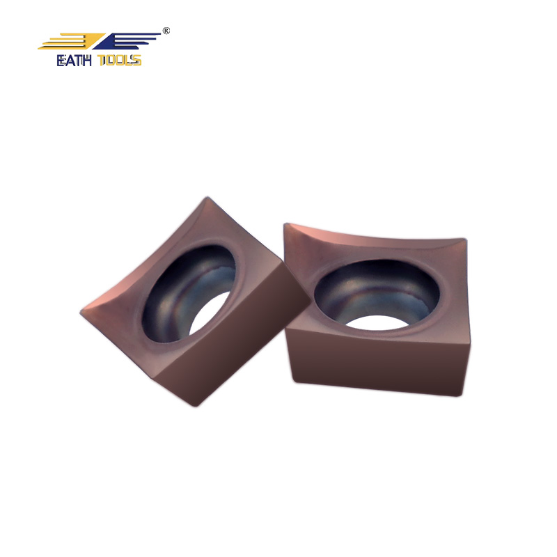 CCGT060202-FL Tungsten carbide indexable inserts External turning blade for finishing process