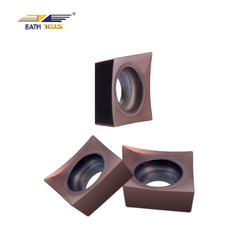 CCGT060202-FL Tungsten carbide indexable inserts External turning blade for finishing process