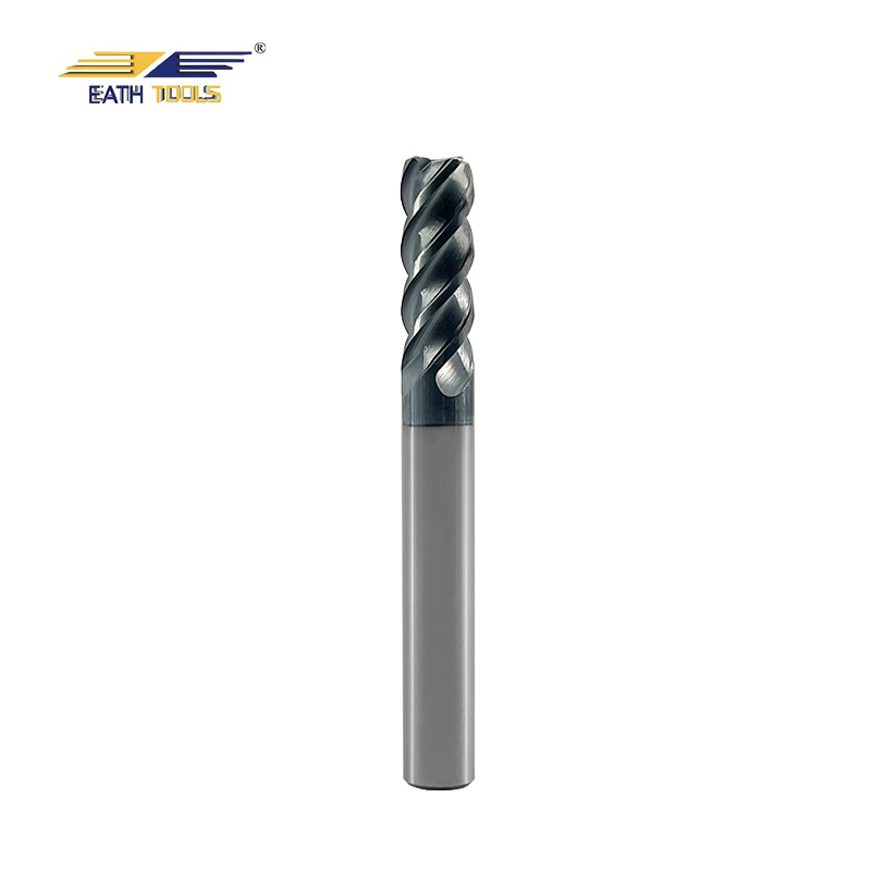 Solid Carbide Corner Radius End Mills 4 Flut for Rough MillingSolid Carbide Corner Radius End Mills 4 Fluteses